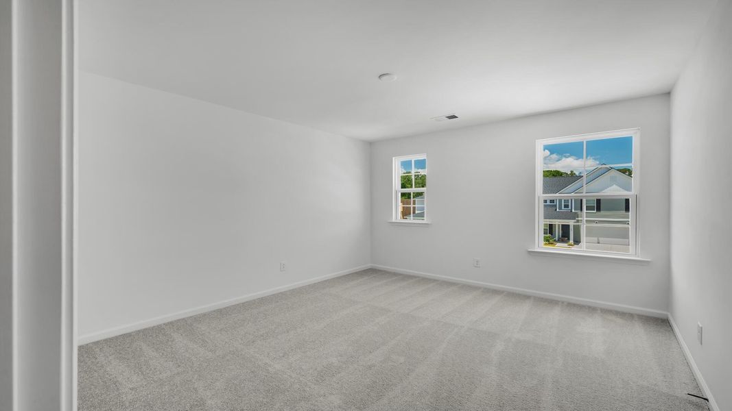 Spacious, unfurnished interior of a new home in Creekside at Andrews, Summerville (Image 25). Spacious, unfurnished interior of a new home in Creekside at Andrews, Summerville (Image 25).