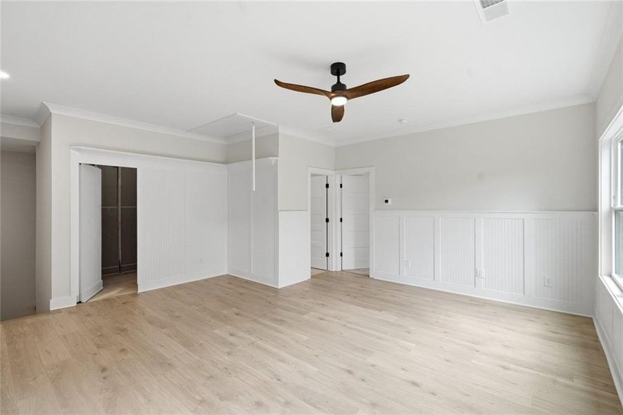 Spacious, unfurnished interior of a new home in , Marietta (Image 30).