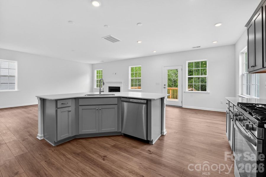 Furnished interior view inside a new home in Shannon Woods, Maiden (Image 6).