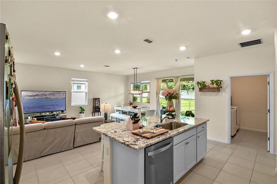 Furnished interior view inside a new home in , Ocala (Image 10).
