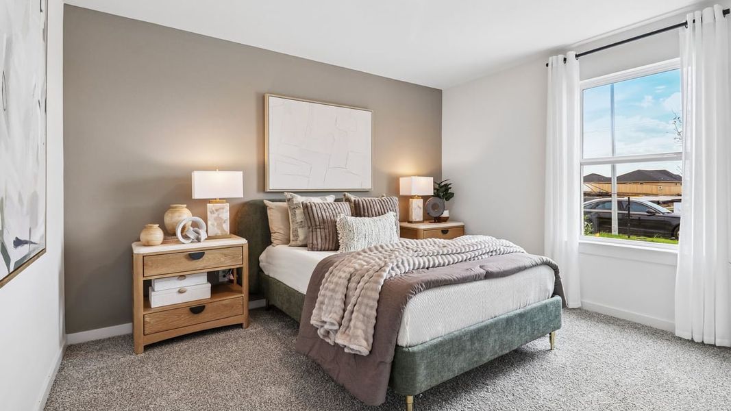 Furnished interior view inside a new home in Evergreen, Rosenberg (Image 14).