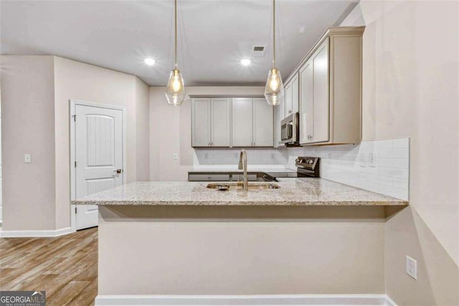 Furnished interior view inside a new home in Parkway James, Snellville (Image 3).