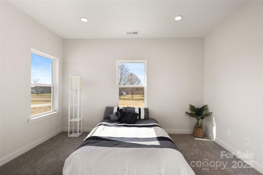 Furnished interior view inside a new home in , Olin (Image 10).