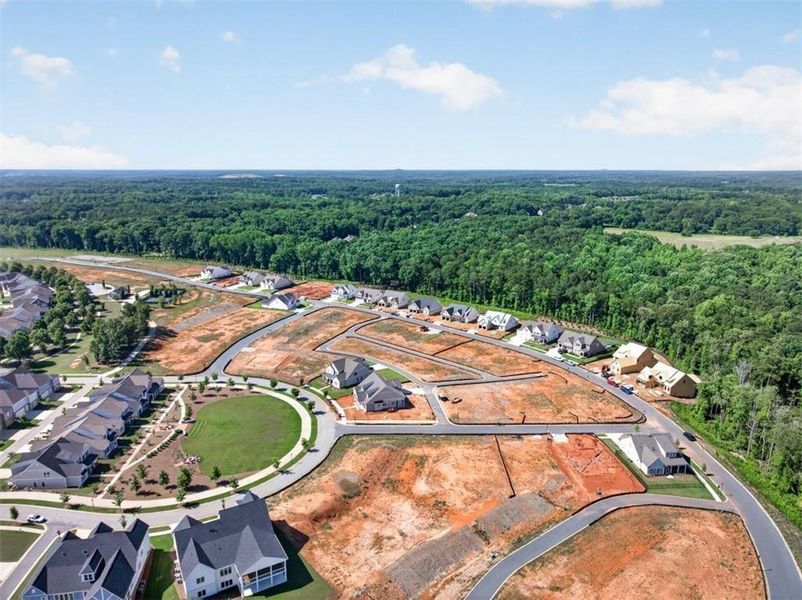 Site preparation for new homesites in , Statham (Image 18). Site preparation for new homesites in , Statham (Image 18).