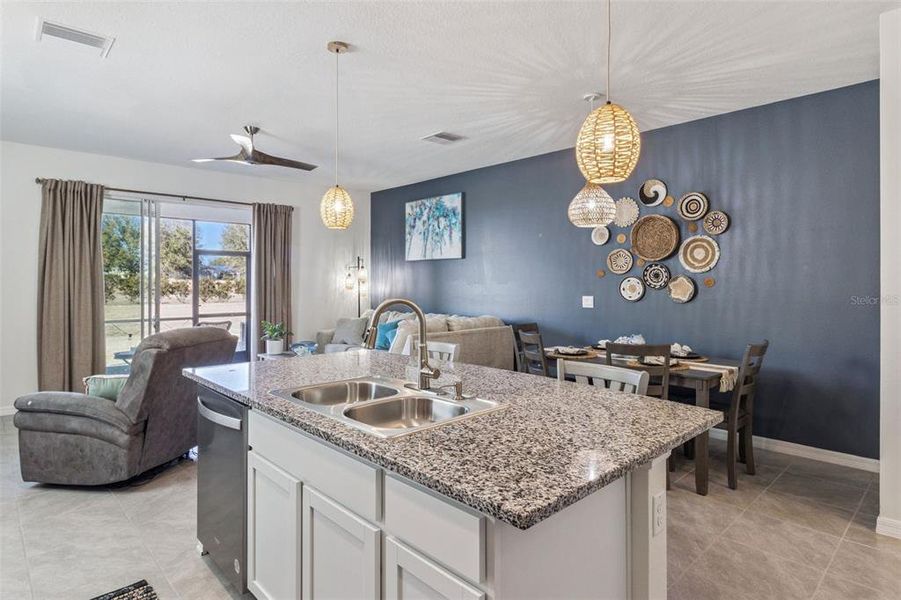 Furnished interior view inside a new home in , Plant City (Image 8). Furnished interior view inside a new home in , Plant City (Image 8).