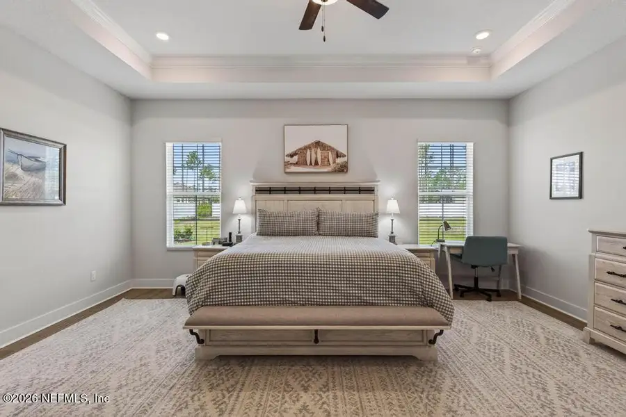 Furnished interior view inside a new home in , Hilliard (Image 64).