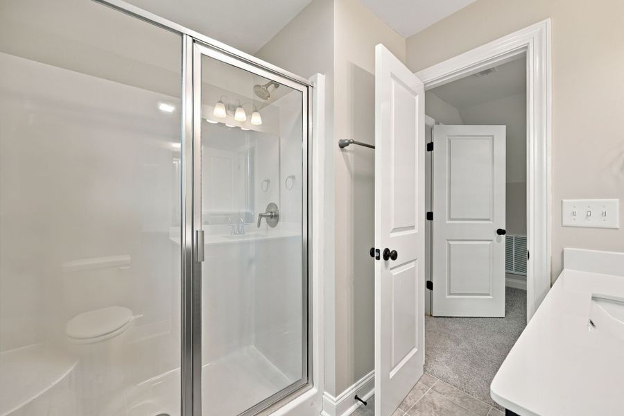 Furnished interior view inside a new home in Laurel Oaks, Greenville (Image 18).