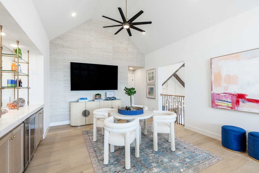 Representative Game Room - some options shown