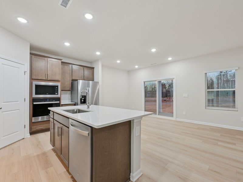 Furnished interior view inside a new home in Oak Manor - Signature Series, Garner (Image 4).