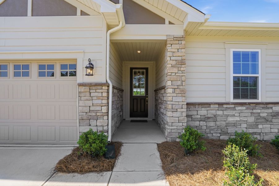 Exterior details and patio area of a home in Westfall, Gastonia (Image 3).