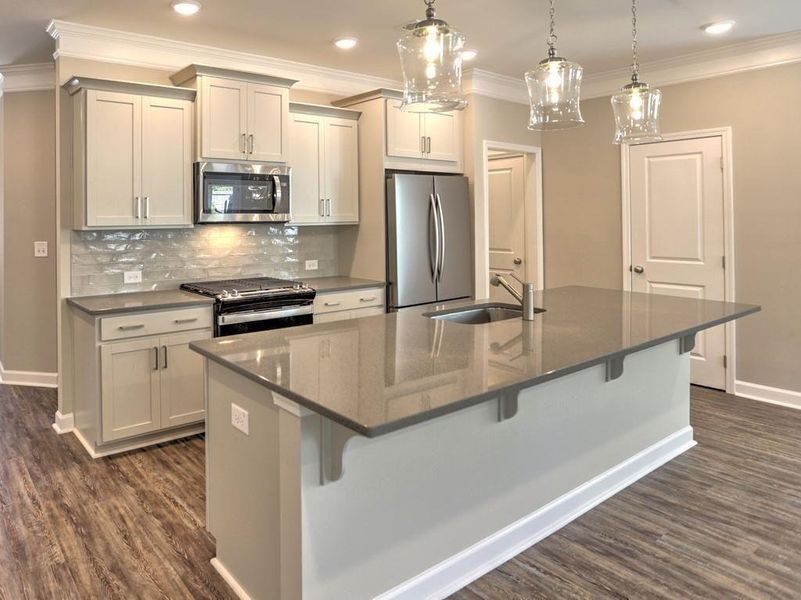 Furnished interior view inside a new home in East Park Village, Kennesaw (Image 8).