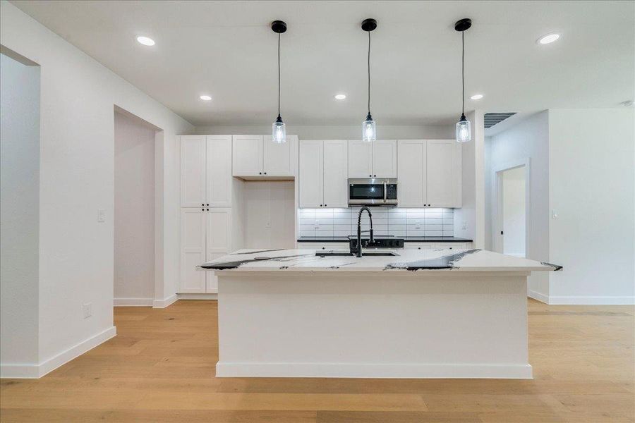 Furnished interior view inside a new home in , Bastrop (Image 14).
