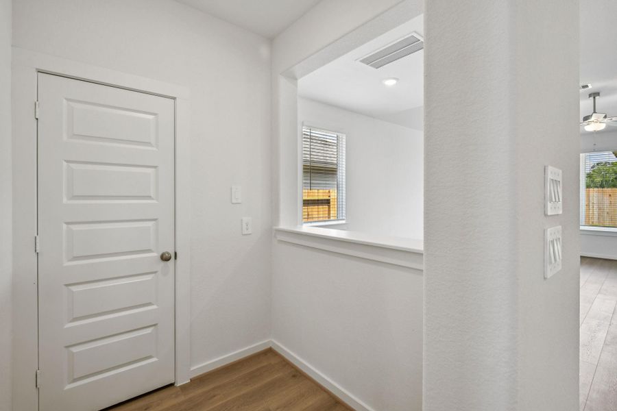 Photo is not of the actual home, but is an inspirational photo of builder’s model home and may depict options, furnishings, and/or decorator features that are not included