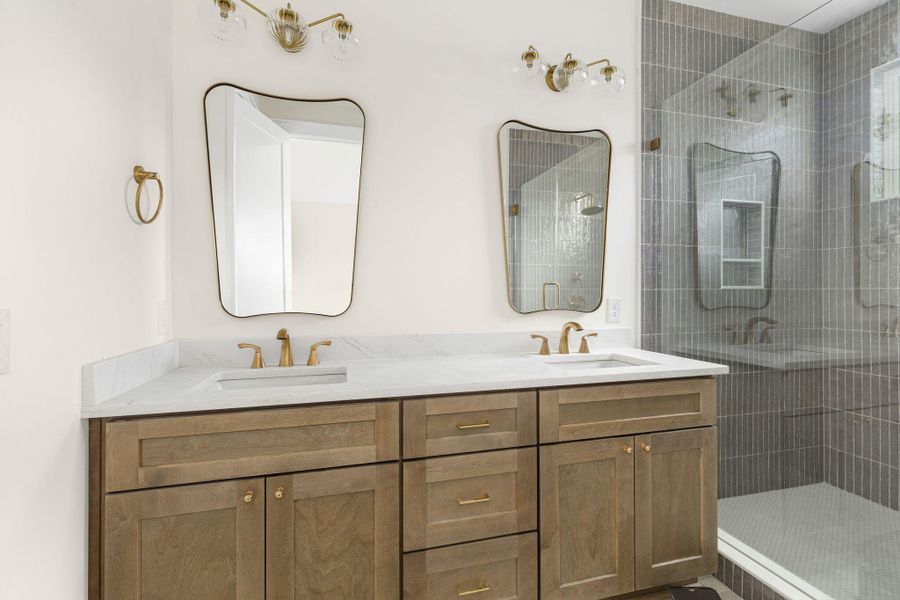 Furnished interior view inside a new home in , Mount Pleasant (Image 11).