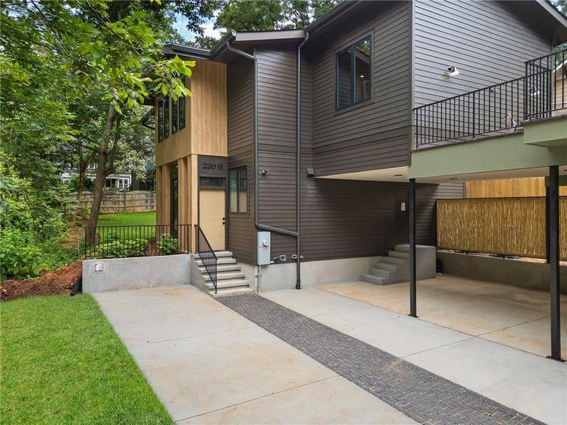Exterior details and patio area of a home in , Decatur (Image 29).