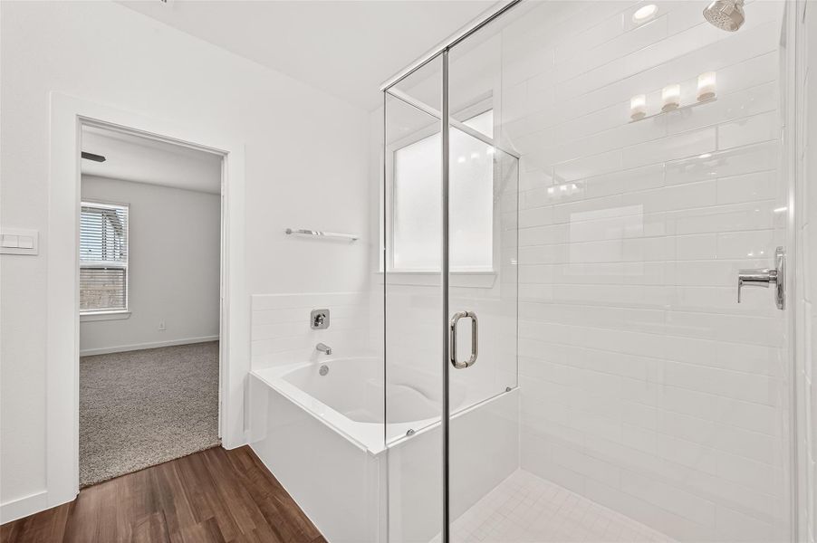 Furnished interior view inside a new home in Harvest Green, Richmond (Image 6).