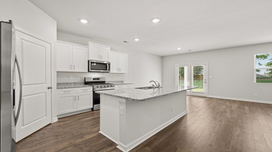 Furnished interior view inside a new home in Estates at Deer Hollow, Grovetown (Image 5).
