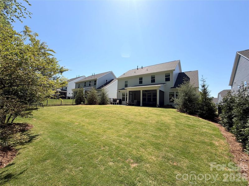 Exterior details and patio area of a home in , Mooresville (Image 21).