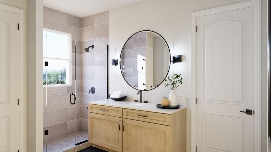 Primary Bath | Longleaf Floor Plan