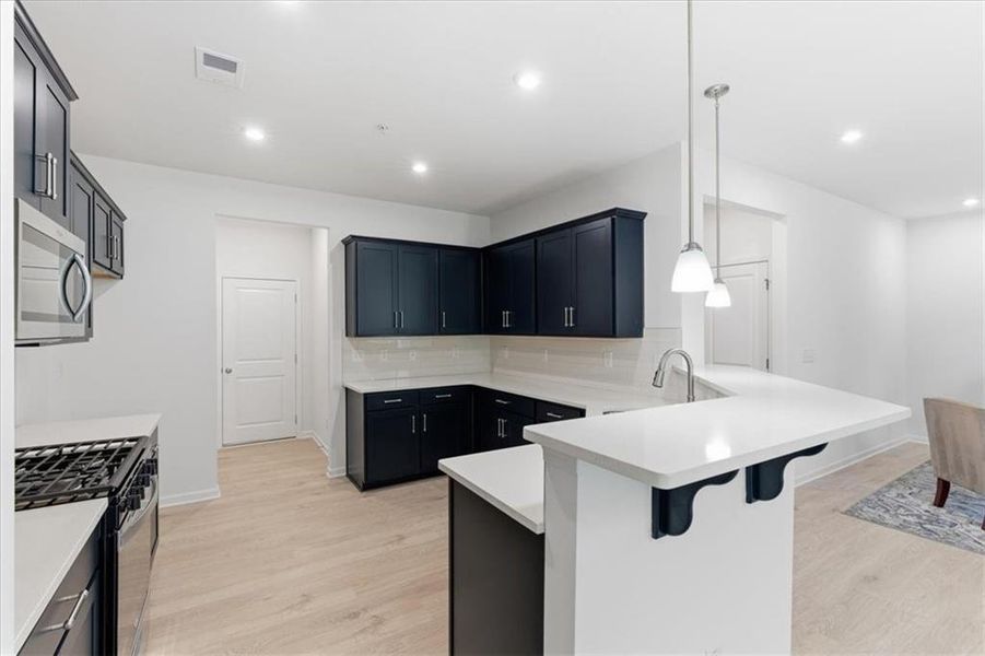 Furnished interior view inside a new home in Park View Reserve, Mableton (Image 15).