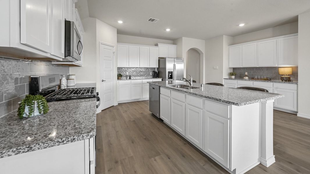 Furnished interior view inside a new home in Elevon, Lavon (Image 6).