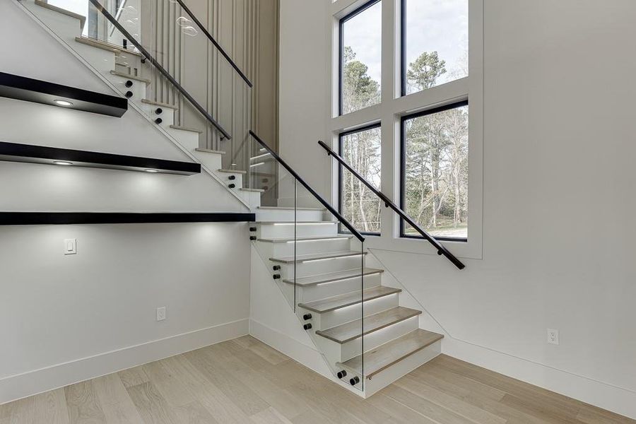 Spacious, unfurnished interior of a new home in , Buford (Image 57).