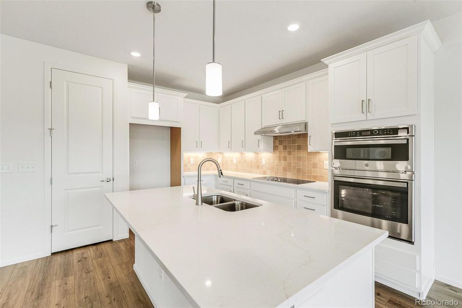 Furnished interior view inside a new home in Terrain Oak Valley, Castle Rock (Image 8).