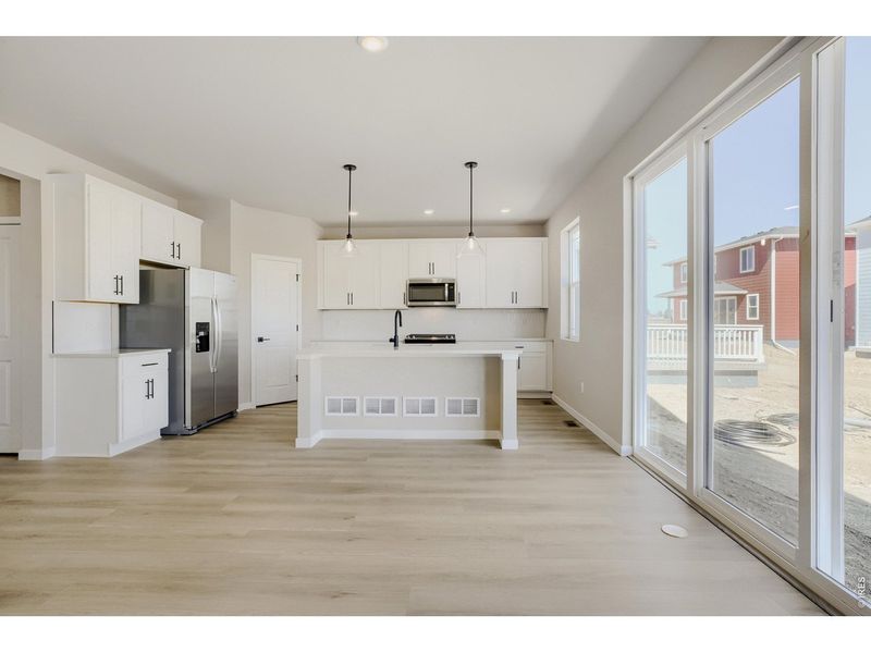 Furnished interior view inside a new home in Farmstead, Berthoud (Image 5).