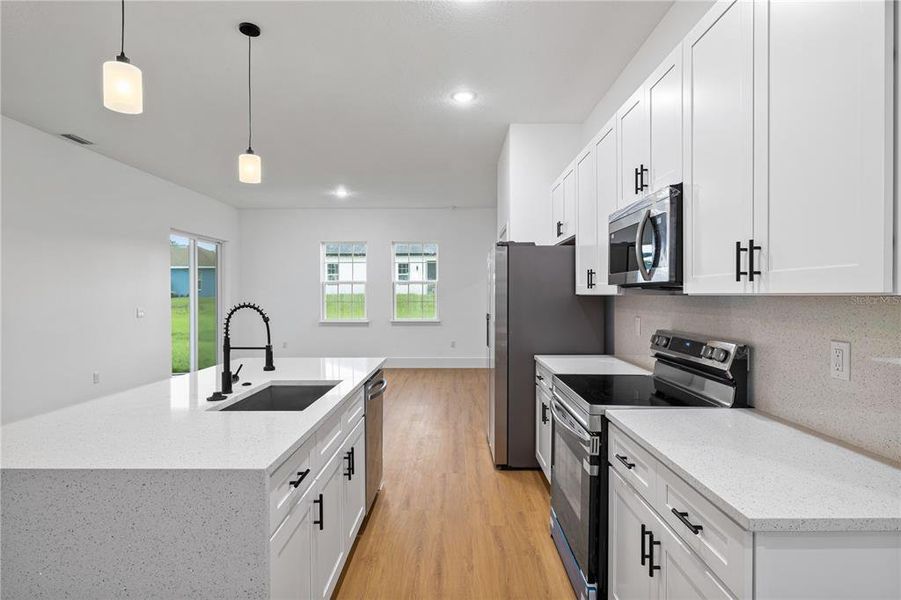 Furnished interior view inside a new home in , Ocala (Image 5).