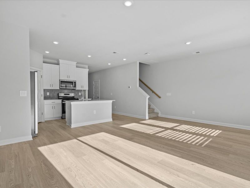 Spacious, unfurnished interior of a new home in Northbrook Village Townes, Taylors (Image 10).