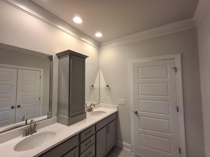 Furnished interior view inside a new home in Weybridge, Burlington (Image 10). Furnished interior view inside a new home in Weybridge, Burlington (Image 10).