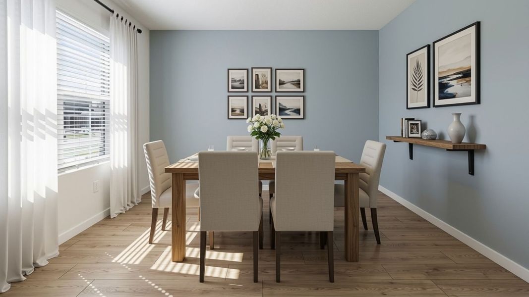 Furnished interior view inside a new home in Sagewood, Apopka (Image 5).