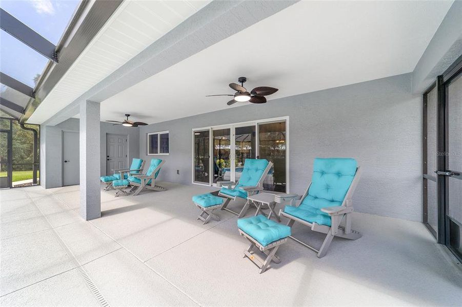 Exterior details and patio area of a home in , Williston (Image 23).