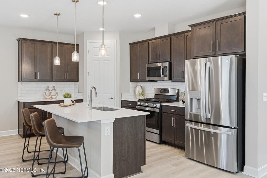 Furnished interior view inside a new home in , St. Augustine (Image 49).