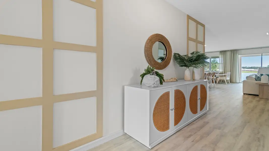 Furnished interior view inside a new home in Archers Mill, Ormond Beach (Image 3).