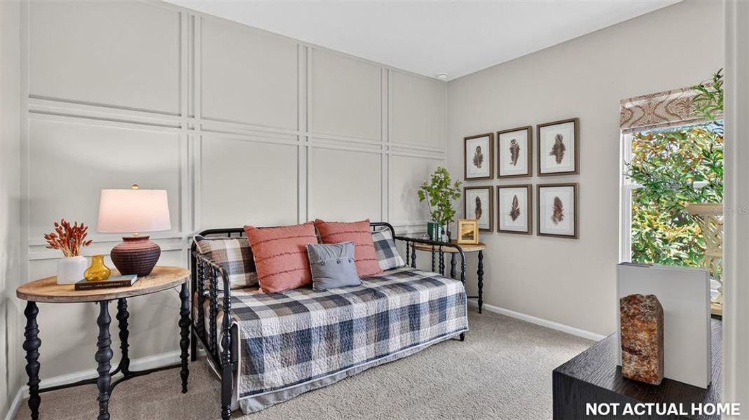 Furnished interior view inside a new home in Sawmill Branch, Palm Coast (Image 11).