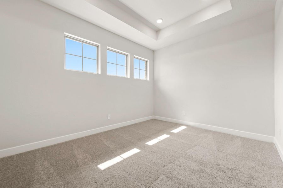 Spacious, unfurnished interior of a new home in ARTAVIA® - 60', Conroe (Image 13).