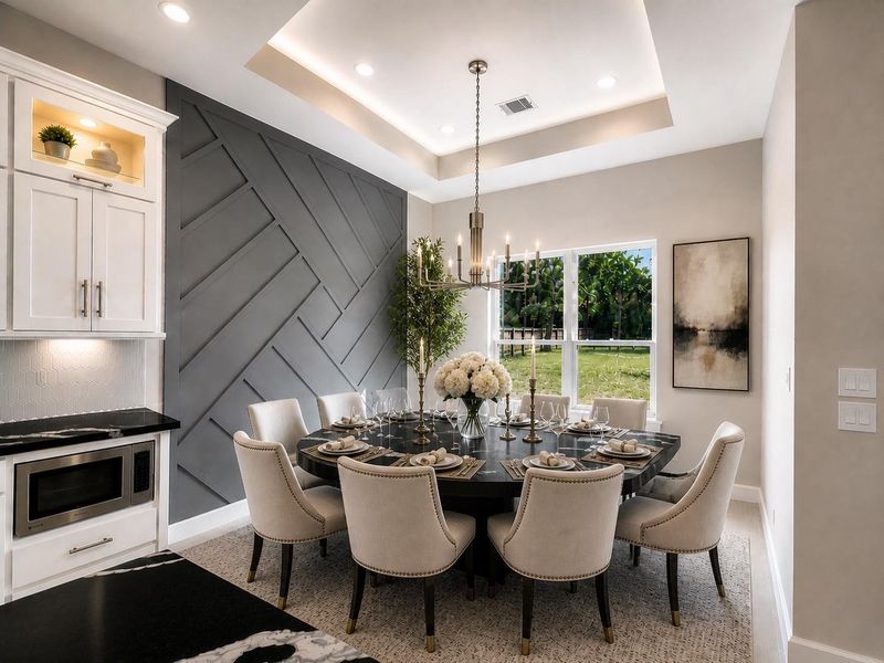 Furnished interior view inside a new home in , Dayton (Image 14).