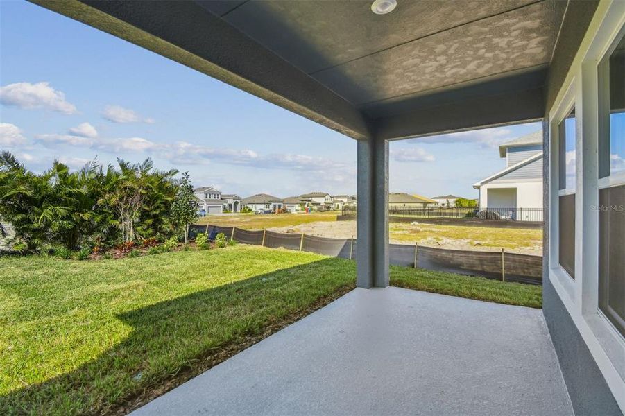 Exterior details and patio area of a home in Waterset Tradition Series, Apollo Beach (Image 21).