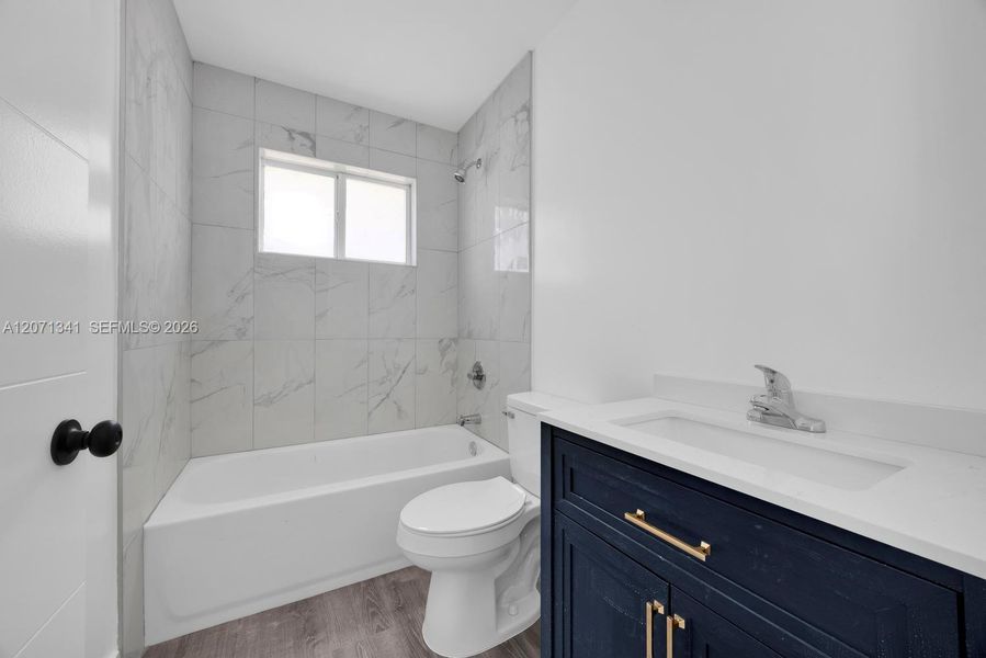 Furnished interior view inside a new home in , Miami (Image 9).