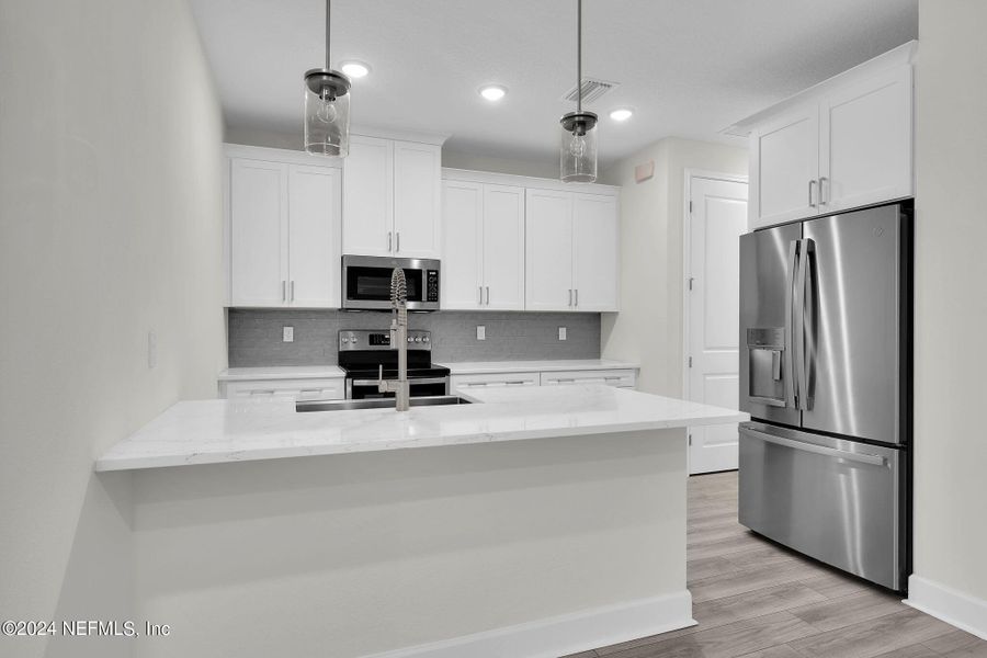 Furnished interior view inside a new home in , Ponte Vedra (Image 6).