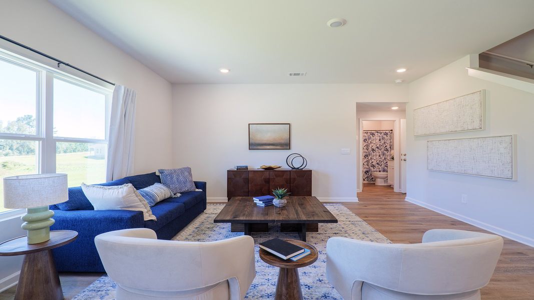 Representative furnished interior of a home built from the The Carol by D.R. Horton in Misting Springs, Crawfordville (Image 17).