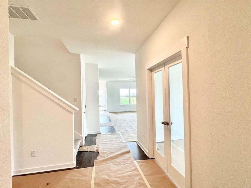 In-progress construction of a new home in Carillon, Manor, TX (Image 9).