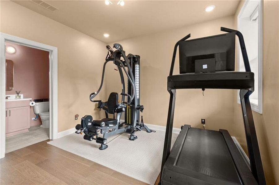 Furnished interior view inside a new home in , Alpharetta (Image 15).