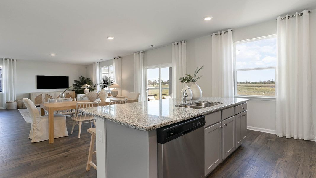 Furnished interior view inside a new home in Hunter's Branch, Hopkins (Image 8). Furnished interior view inside a new home in Hunter's Branch, Hopkins (Image 8).