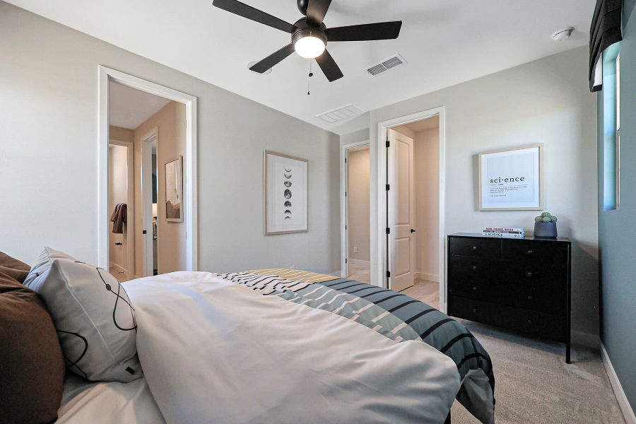 Representative furnished interior of a home built from the Sage by Mattamy Homes in Empire Pointe, Queen Creek (Image 50).