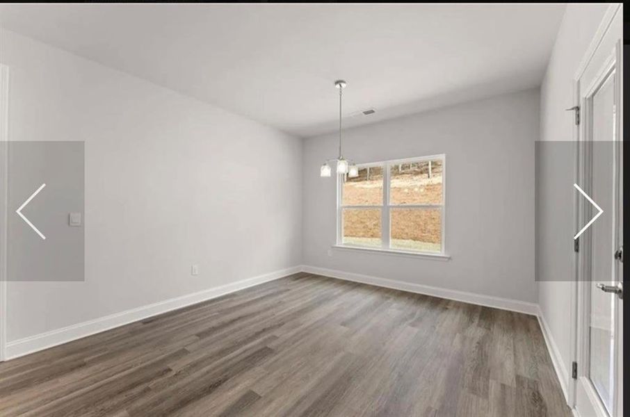 Spacious, unfurnished interior of a new home in The Fields of Walnut Creek, Pendergrass (Image 14).