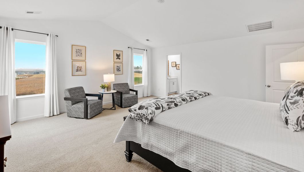 Furnished interior view inside a new home in Benjamin's Grove, Woodruff (Image 27).