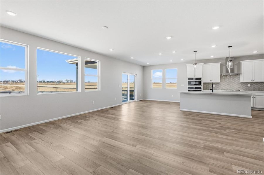 Spacious, unfurnished interior of a new home in The Estates Collection at Talon Pointe, Thornton (Image 22).