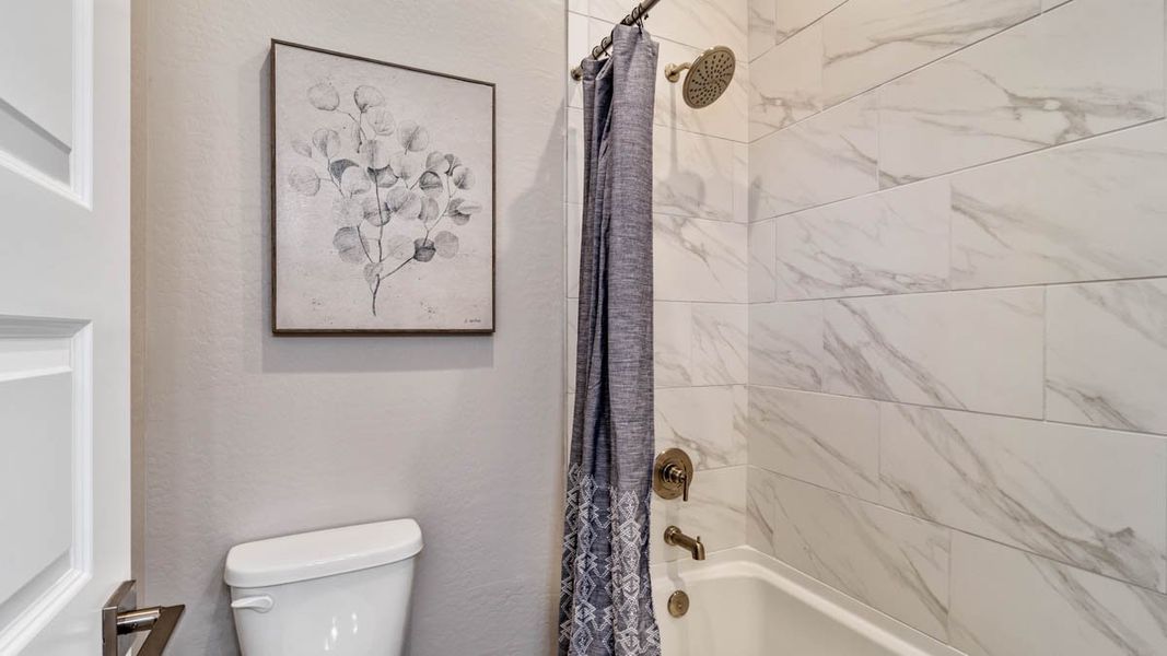 Furnished interior view inside a new home in The Ridge at Stone Butte, Phoenix (Image 27).